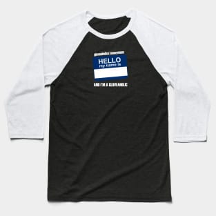 Hello. My name is... (blue badge & white text) Baseball T-Shirt